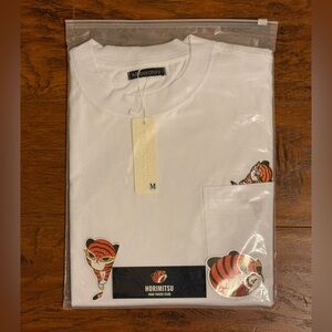 Horimitsu 1000 Tigers Club T-shirt Tiger – lying special edition white size M